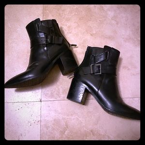Kenneth Cole leather booties